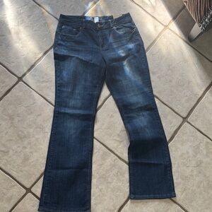 Maurices Dark Blue Flare Jeans